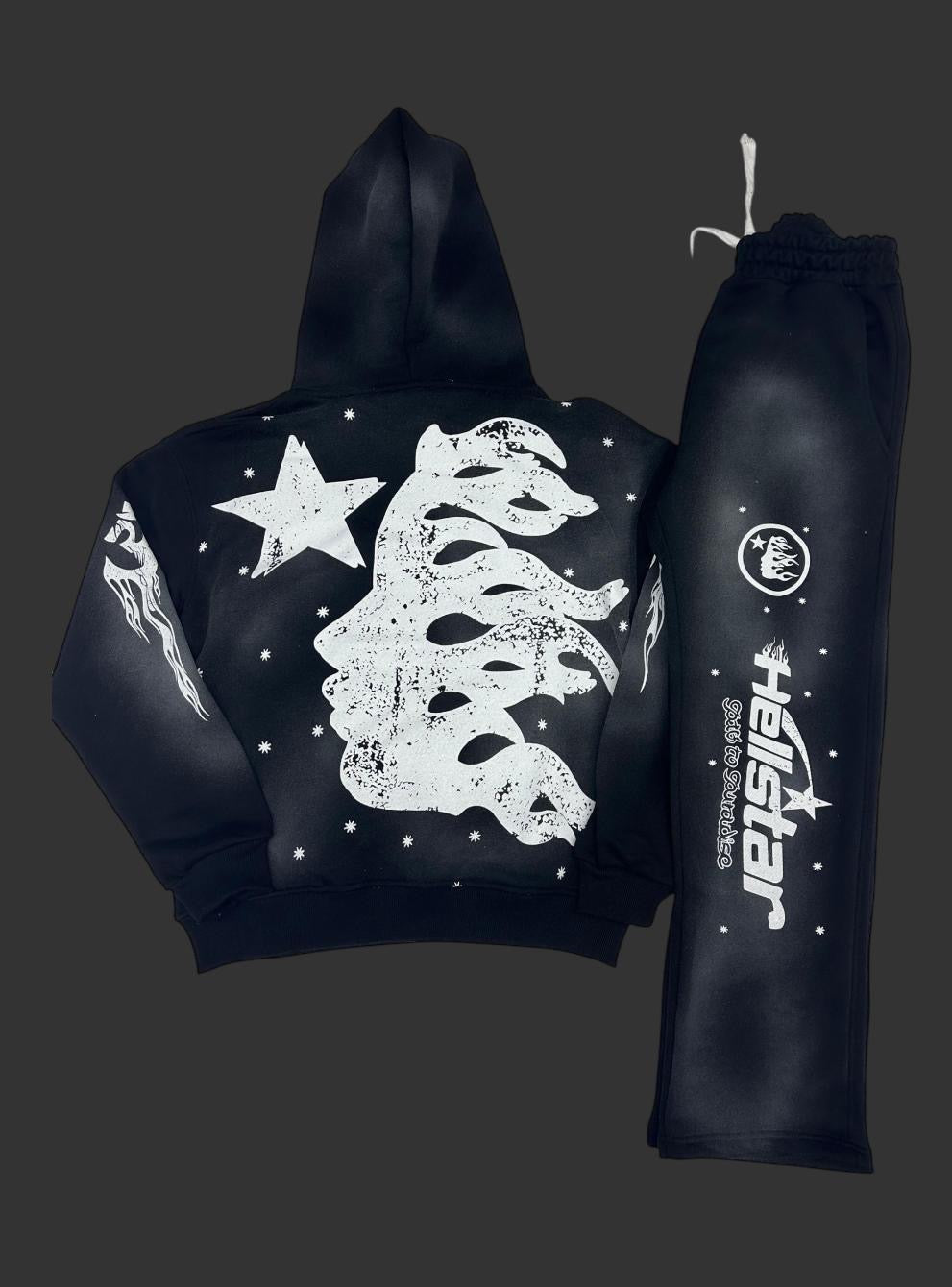 Hellstar black washed спортен екип